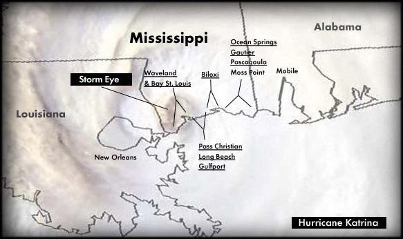 Mississippi Gulf Coast Katrina Photos Sorted by Region/Area
