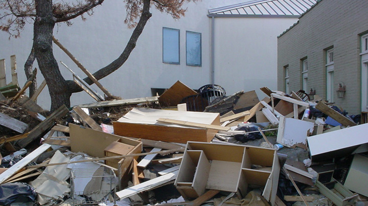 Biloxi Public Library After Katrina