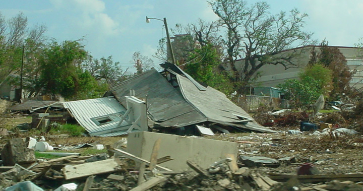 An Old Biloxi Destroyed