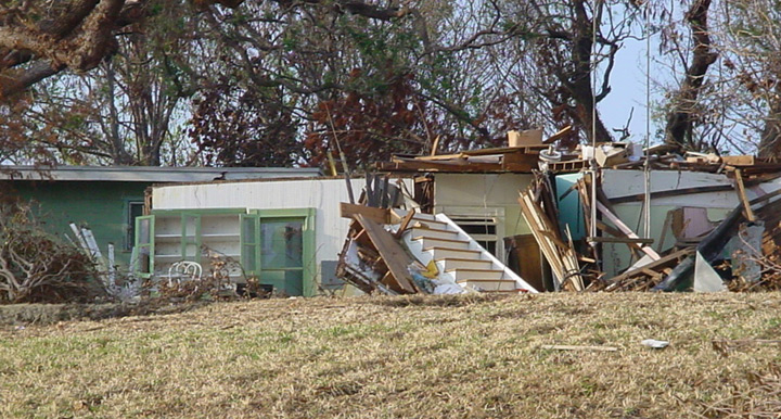 Destroyed Home in South Mississippi