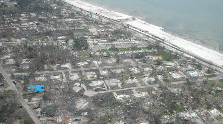 Slabs of Homes and Businesses in Long Beach